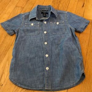 Boy’s Gap denim shirt, size small.